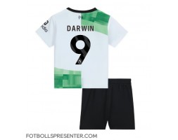 Liverpool Darwin Nunez #9 Bortatröja Barn 2023-24 Kortärmad (+ korta byxor)
